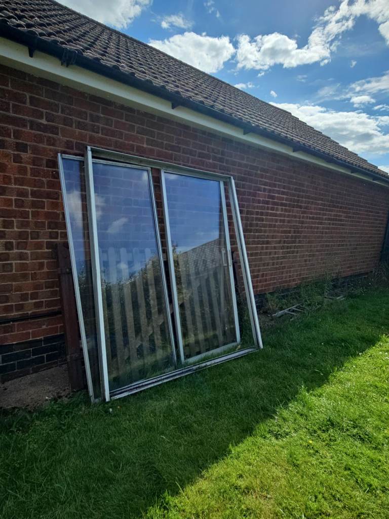 Aluminium Patio Doors - Good for a garden project or greenhouse