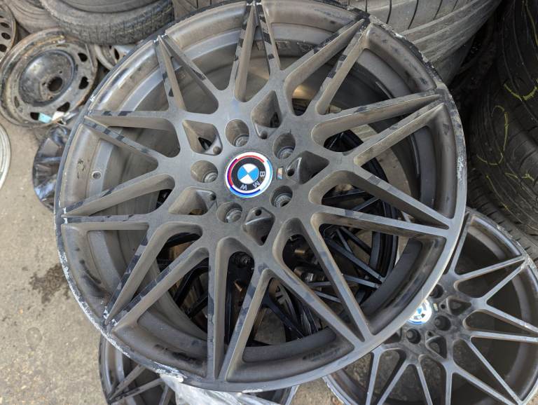 3 BMW 19 alloy wheels, free wheel caps included 