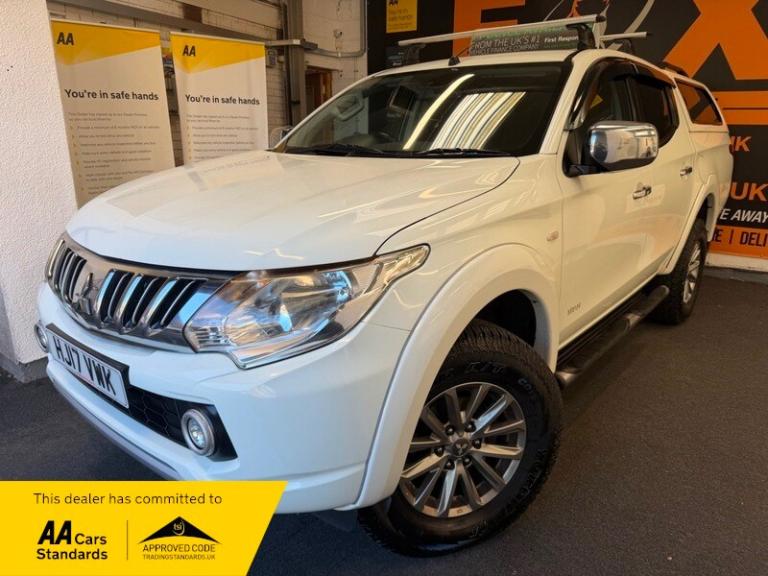  No VAT  17 reg Mitsubishi L200 2.4 DI-D 4wd Titan,1 F/keeper,Truckman canopy.