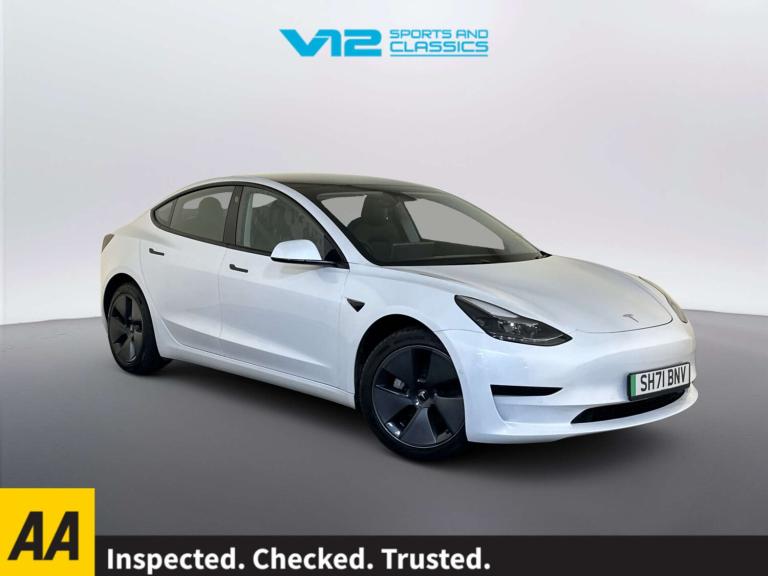 2021 Tesla Model 3 Standard Plus 4dr Auto SALOON ELECTRIC Automatic