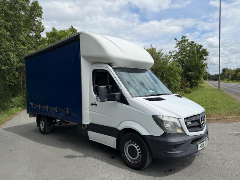 2016 Mercedes-Benz Sprinter 313cdi 6 speed lwb curtainsider Luton NO VAT Curtainsider Diesel Manual