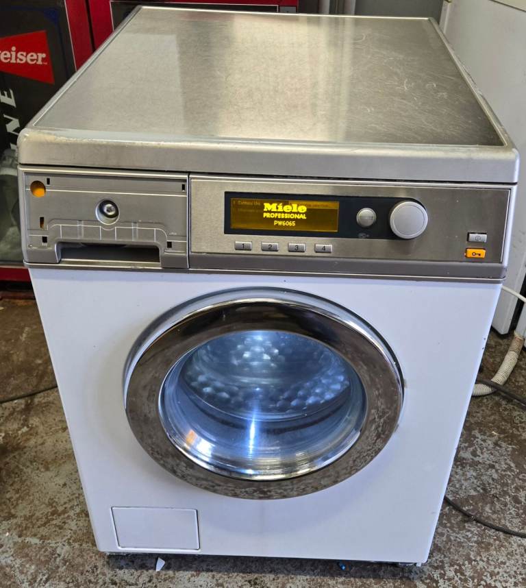 image for Miele Professional Commercial Washing Machine PW6055 Vario, Heavy Duty Washer 