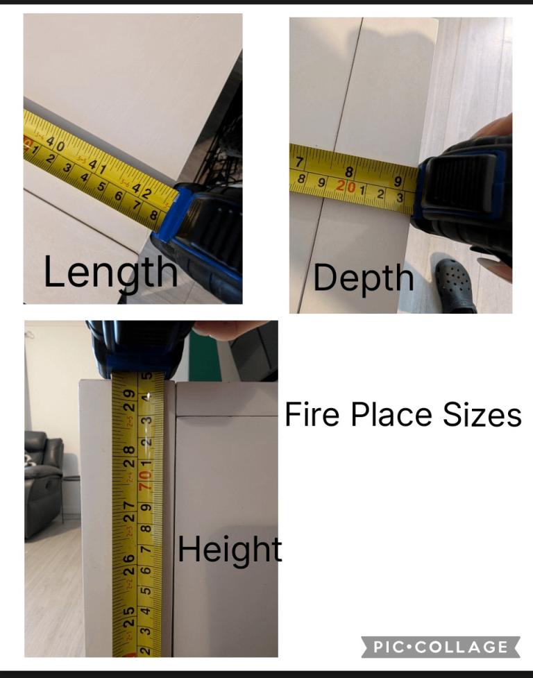 Unit & Electric Fireplace 