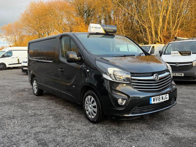 2018 Vauxhall Vivaro 2900 1.6CDTI BiTurbo 125PS Sportive H1 Van, Euro 6 , No VAT PANEL VAN Diesel...