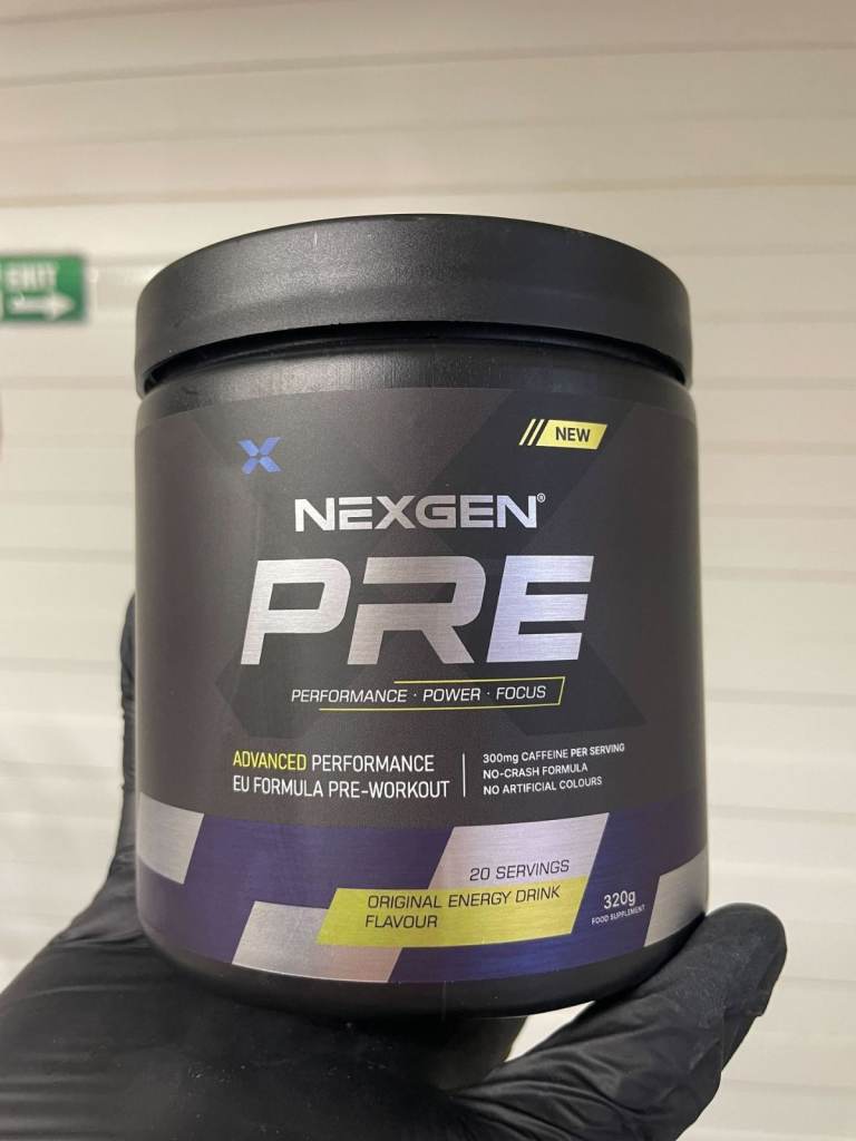 GERMAN FORMULATED NEXGEN PRE (pre-workout) 300mg Caffeine