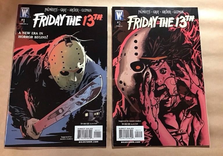 Windstorm Friday the 13th A new era in horror begins! Feb #1 and march #2 comics 