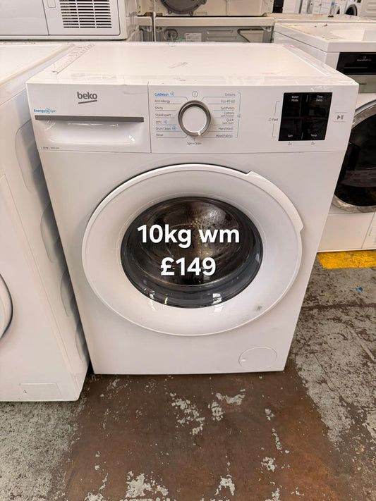 Beko 10kg washing machine 🌟 Free Delivery 🌟 120 Days Warranty 🌟 