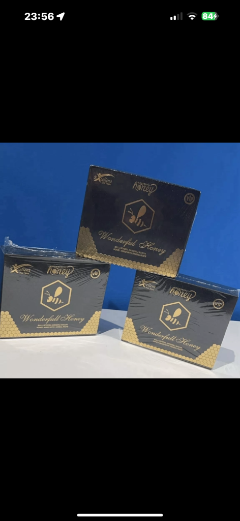 Natural Herbal Paste - 12 X 15g Sachets - Great Honey for Men - Royal Honey for active Men