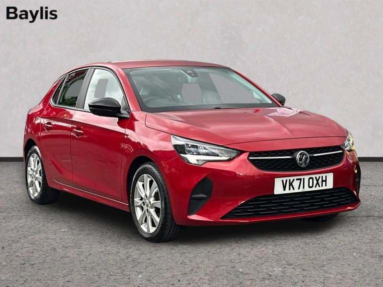 2021 Vauxhall Corsa 1.2 SE 5dr Manual Hatchback Petrol Manual