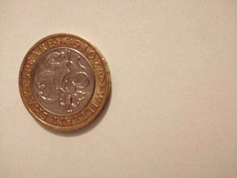 Shakespeare 2016 Jester £2 Coin