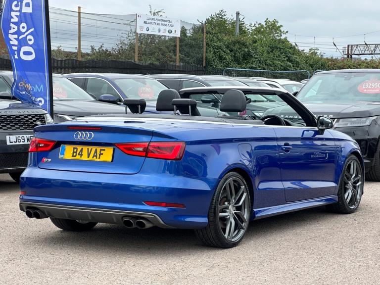  Audi S3 2.0 TFSI Cabriolet S Tronic quattro Euro 6 (s/s) 2dr (Nav) Petrol Automatic