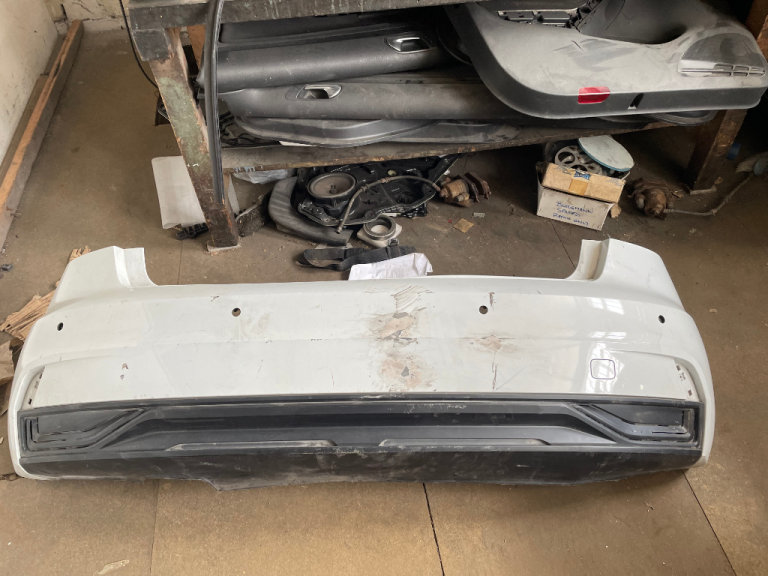 AUDI A1 SPORT SE REAR BUMPER & DIFFUSER WITH PDC HOLES P/N: 82A807511A/B (2018-2023)