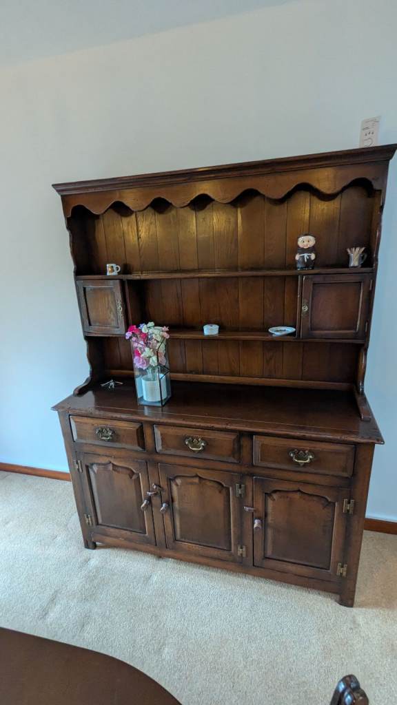 Solid Wood Dresser / Welsh Dresser – Large Storage Unit