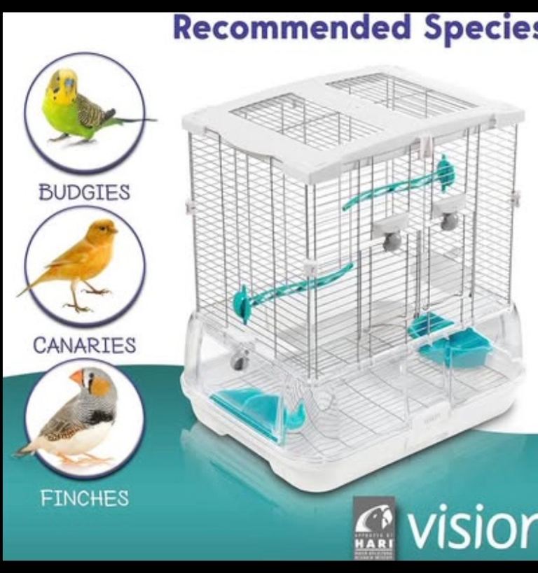 Vision Bird Cage with Stand & Cover