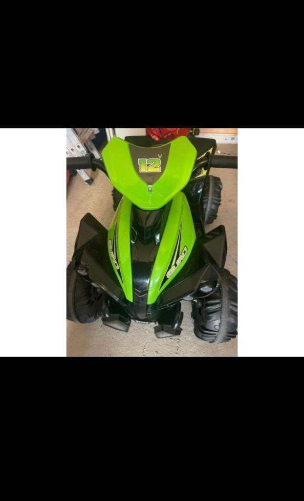 12V kids electrical quad bike 
