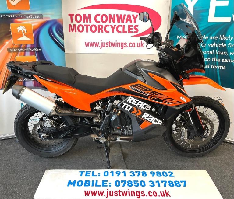 KTM 890 ADVENTURE, 2022(22), 12,577 MILES, TECH PACK, SUPERB, ARROW CAN, £6495