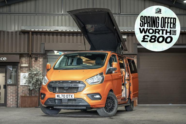 Ford Transit Custom Orange Glow Campervan Conversion