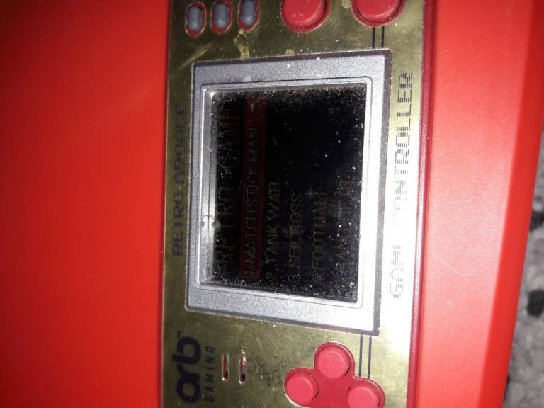 Retro pocket arcade games