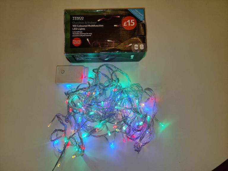 image for Christmas Multi-coloured Led Fairy Lights