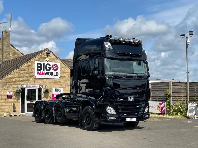 2016 Daf XF 510 FTM 8X4 150T 8X4 HEAVY HAULAGE TRACTOR UNIT Diesel black 