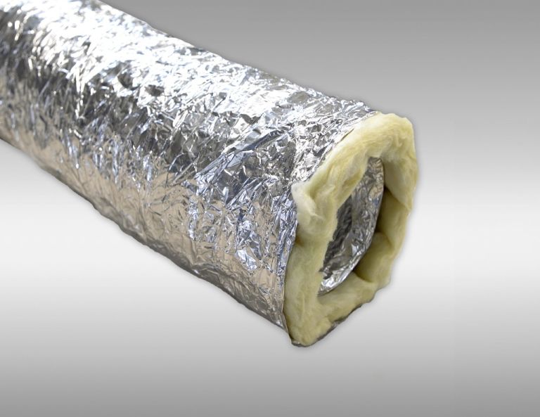 Insulated Flexible Aluminium Hose, 102mm – Verplas INS102X10