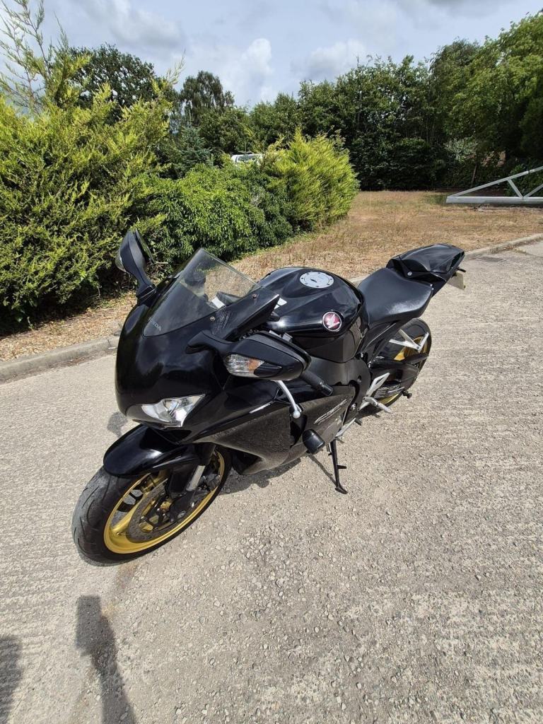 2008 58 Honda CBR 1000 RR Fireblade Super Sport CBR1000RR CBR 1000RR BLACK