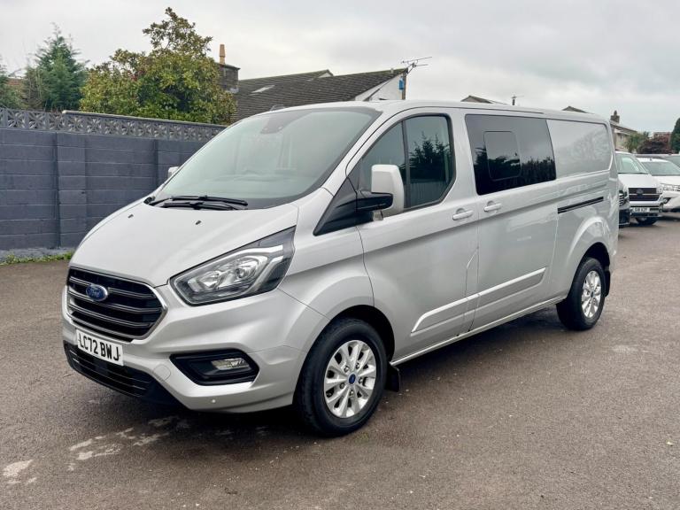 2023 Ford Transit Custom 2.0 320 EcoBlue Limited Crew Van L2 H1 Euro 6 (s/s) 5dr PANEL VAN Diesel...