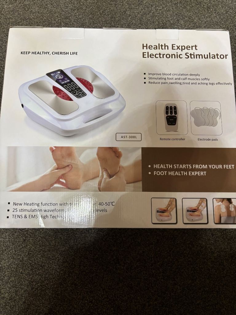 Foot massager and tens machine