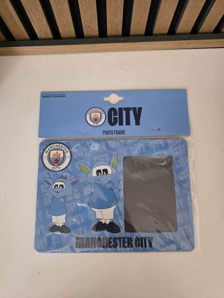 Manchester city photo frame