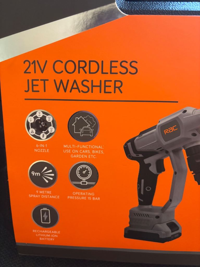 RAC Jet Wash NEW