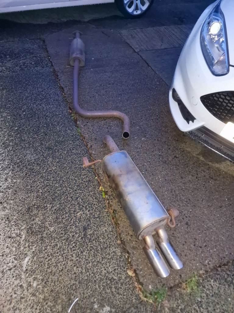 OEM 2017 Fiesta ST 180 Exhaust - Removed at 2 years old