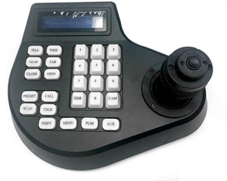 4D PTZ Camera Controller with Joystick for Security Camera Controller Joystick