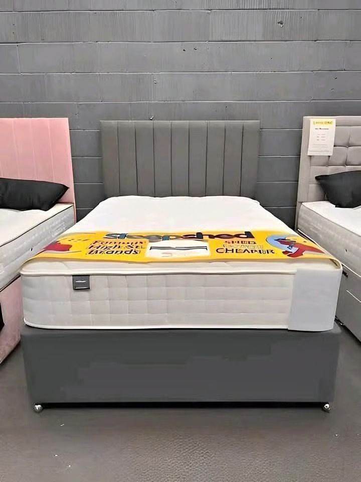 🌈 Happy Living Upgrade Small Double Divan Bed 🛌 Storage Optional | Cash on Delivery | 16% Off **