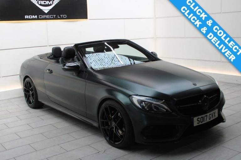 2017 Mercedes-Benz C Class 2.1 C220d AMG Line Cabriolet 2dr Diesel G-Tronic+ Euro 6 (s/s) (170 ps...