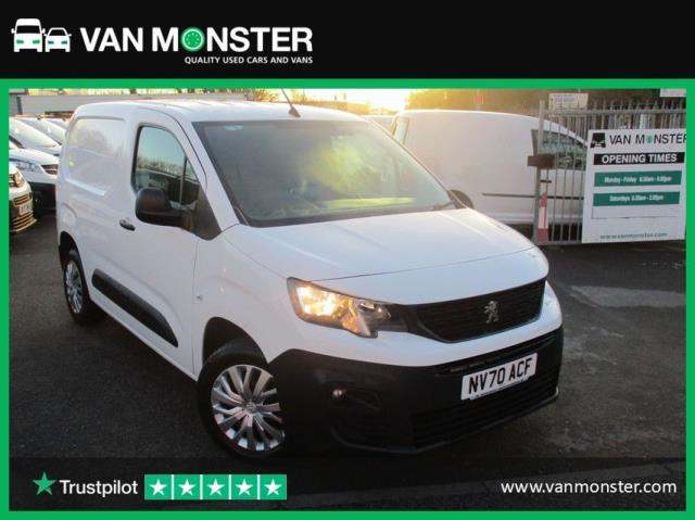 2020 Peugeot Partner 1000 1.5 Bluehdi 100 Professional Van Small Van Diesel Manual