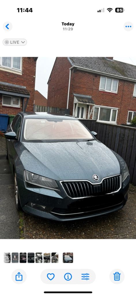Skoda superb sel executive 