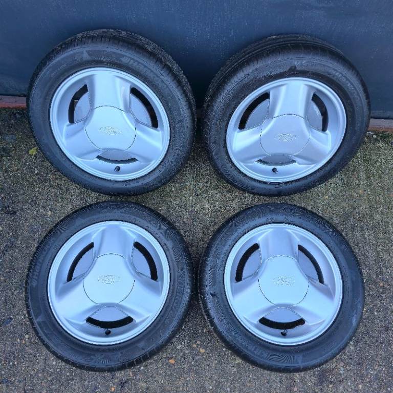 Ford Mk3 RS Turbo Alloy wheels 14" Fiesta V90FB-AB