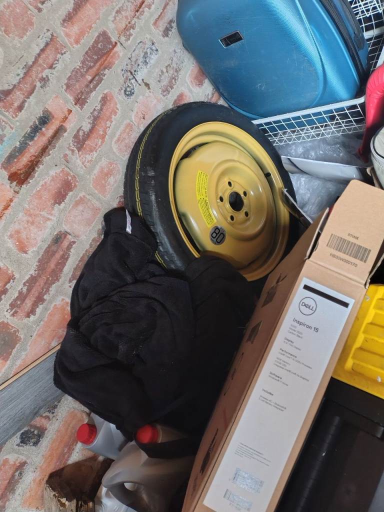 A Subaru original spare wheel