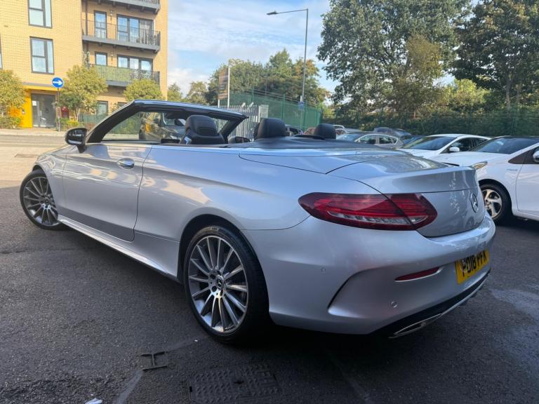 2018 Mercedes-Benz C Class 2.1 C220d AMG Line Cabriolet G-Tronic+ Euro 6 (s/s) 2dr CONVERTIBLE Di...