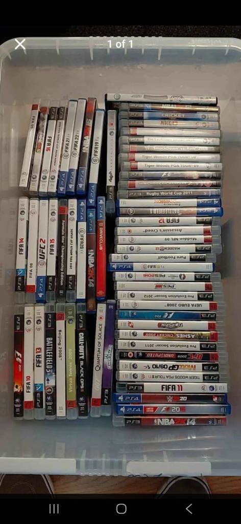 Play station 3/4 games 