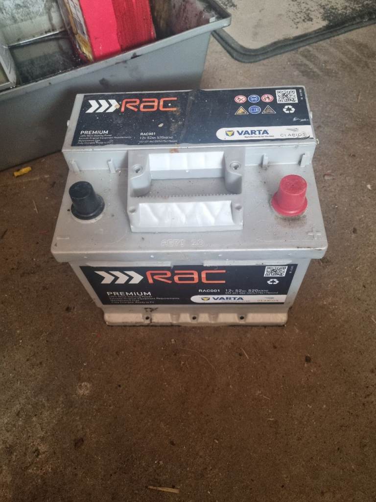 R.a.c car battery