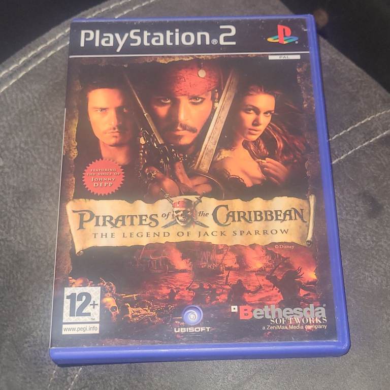 Pirates of the Caribbean: The Legend of Jack Sparrow — PS2 — No-Manual  — PAL