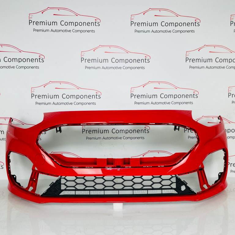 Ford Fiesta Front Bumper Mk8 St-line Genuine Red N1bb17757b | 2022- 2025 AS65