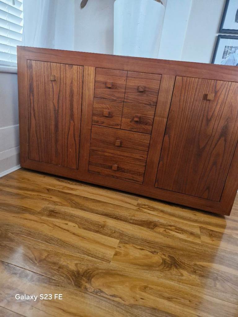 Solid Wood Sideboard / Storage Cabinet with Drawers