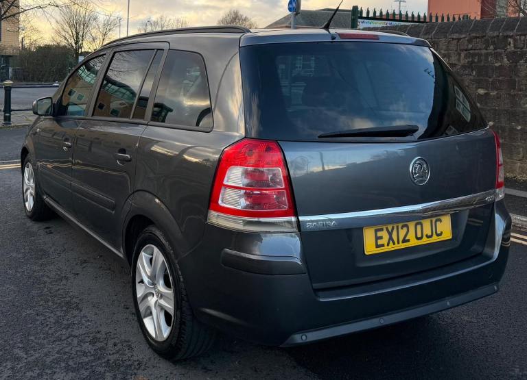 Vauxhall, ZAFIRA, MPV, 2012, Manual, 1686 (cc), 5 doors