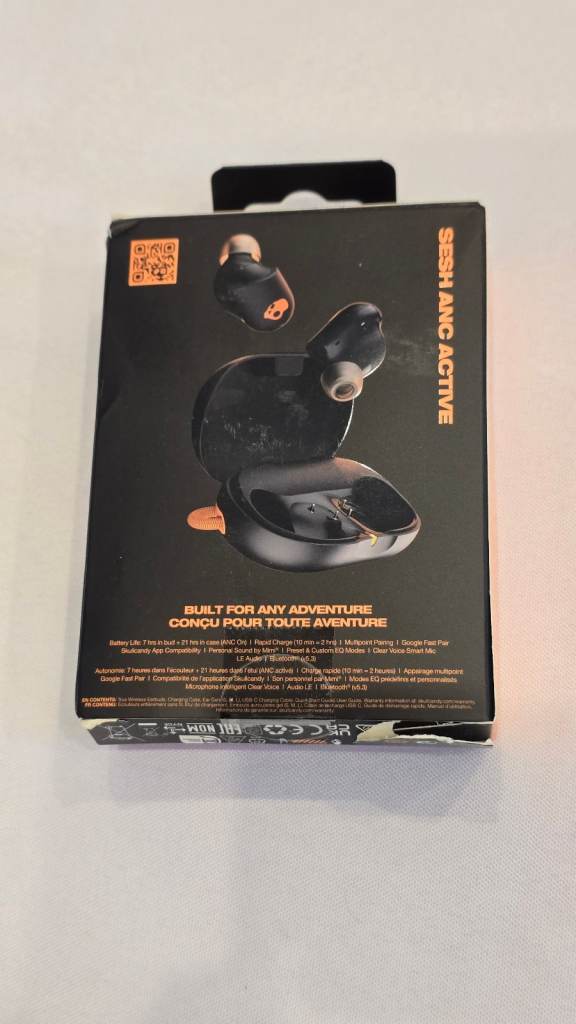 Skullcandy Sesh ANC Active Wireless Bluetooth Noise-Cancelling Earbuds - New