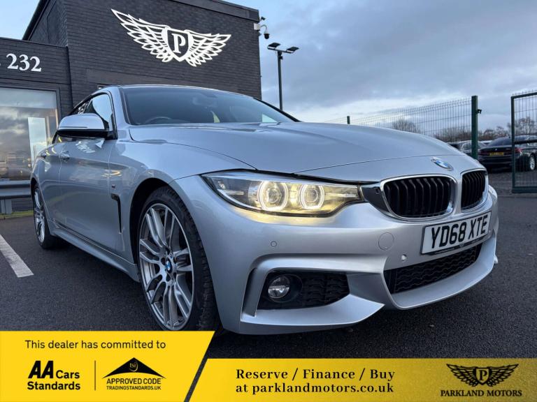 2018 BMW 4 Series 2.0 430I Gran Coupe M Sport Auto 5dr Coupe Petrol Automatic