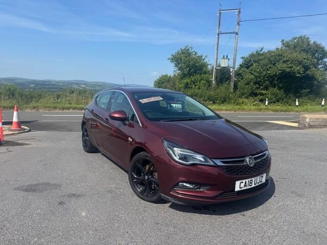 2018 Vauxhall Astra SRI 1.4 TURBO 148BHP 5DR Hatchback Petrol Manual