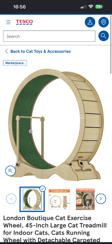 Cat wheel 