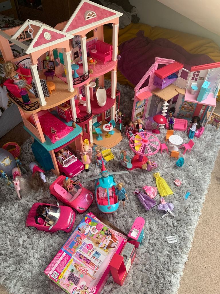 image for Massive Job lot of Barbie stuff £50